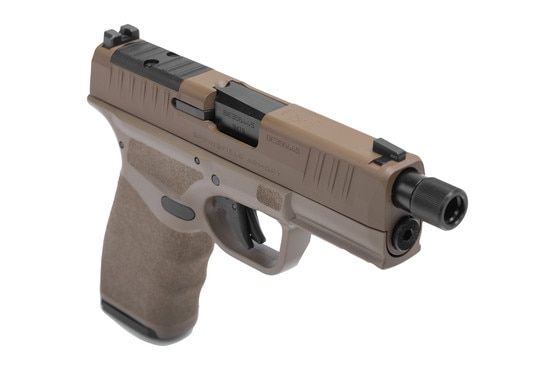 Springfield Hellcat Pro osp pistol with threaded barrel